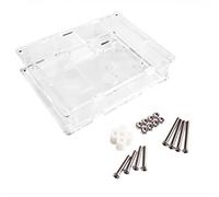 Cubierta de la caja para LCR-T4 Probador de transistores Diodo Capacitancia Medidor Acrílico transparente para carcasa Probador de transistores Cubierta de la carcasa