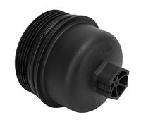 Cubierta de la Carcasa del Filtro de Aceite 1303477 3M5Q6737Aa Pieza de Repuesto Negra Compatible con Berlingo C2 C3 C4 C5 C8 Cubierta del Filtro de Aceite del Motor