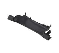 Cubierta de la columna de dirección - para - para - para Golf V - para Jetta V - para EOS 1K1857053A - Protector de polvo para volante inferior superior de cuero ABS - Reemplazo interior negro