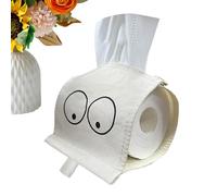Cubierta de la de pañuelos | Lindo baño Papel higiénico Roll Organizador - Organizador de baño montado en la Pared para paños - para Cocina, cómoda, Sala de Estar, Mesa, Escritorio, Mesa de baño