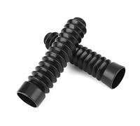 Cubierta de la horquilla delantera, 2x Universal Motorcycle Bike Rubber Cubierta de la horquilla delantera Polainas Gators Boots GLF