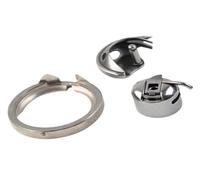 Cubierta de la lanzadera del gancho de la caja de la bobina for la máquina de coser Bernette modelo plata