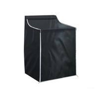 Cubierta de la lavadora de carga frontal 75x73cm Sunproof a prueba de polvo | Bloquea los rayos UV, evita la decoloración, tela de poliéster, ajuste de 75 x 73 cm, compatible con carga frontal