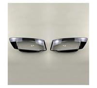 Cubierta de la lente del faro del coche Para A5 2008 2009 2010 Cubierta de faro delantero coche Carcasa lente Pantalla lámpara(Left Right)