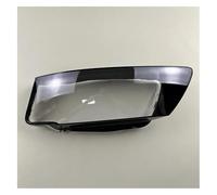 Cubierta de la lente del faro del coche Para A5 2008 2009 2010 Cubierta de faro delantero coche Carcasa lente Pantalla lámpara(Left)