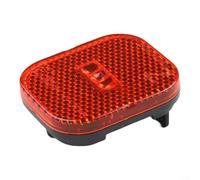 Cubierta de la luz trasera para la vespa eléctrica Segway Max G2, reemplazo plástico de la vivienda de la luz de freno con los agujeros predefinidos