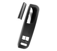 Cubierta de la manija,Tickas Manija de la puerta del automóvil Cubierta del panel Cubierta interior Agarre Frontal izquierdo Reemplazo de tira lateral decorativa para VW Golf IV Bora Passat 1998-2005