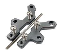 Cubierta de la motocicleta y molduras Ajuste for Kawasaki 2017-2020 Ninja250 Ninja300 Ninja400 Z250 Z300 Z400 Estriberas ajustables clavijas del pie de montaje soporte base Ninja 400 Accesorios de mot