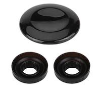 Cubierta de la palanca de mando Botó, Botón de Navegación Joystick, Kit de reparación de perilla MMI de cubierta de botón central de Joystick para A4 A5 A6 Q5 Q7 S5 S6(pintura negra)