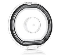 Cubierta de la Papelera de Repuesto para Dyson V7 V8 Cubierta del Depósito de Polvo de Reemplazo con Anillo de Sellado Piezas de Repuesto Tapa Bandeja de Polvo Transparente