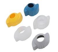 Cubierta de la Perilla de la Puerta de Seguridad Infantil, Cubiertas de Redondas sin Deslizamiento a Prueba de Choque con Material TPE para el Hogar, 5 Piezas