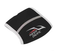 Cubierta de la segunda etapa del regulador de buceo, equipo de protección de neopreno para buceo, resistente a golpes y abrasión (negro)