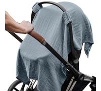 Cubierta de la sombra del asiento para el sol Baby - Cuerpo de asiento para el automóvil cubierta de lactancia materna, equipo de viaje de bebé transpirable para una excursión familiar a aeropuerto de