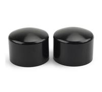 Cubierta de la Tapa del Perno de la Tuerca del Eje Delantero de la Motocicleta para los Modelos Touring y Compatible con 883 XL1200 72 48(Black)