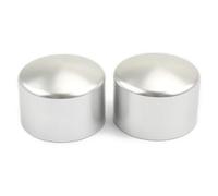 Cubierta de la Tapa del Perno de la Tuerca del Eje Delantero de la Motocicleta para los Modelos Touring y Compatible con 883 XL1200 72 48(Sliver)