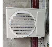 Cubierta de la Unidad de Aire Acondicionado Exterior Deflector de Aire Acondicionado,Protector contra el Viento Que Evita la disipación del Calor por soplado Directo Deflector de persiana de Acero i