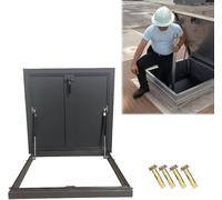 Cubierta de la Ventana de Salida de la escotilla de Acceso del Loft, 39 37 35 33 31 30 26 26 24 22 22 de 20 Pulgadas Echife de Acceso de Techo de construcción para Mantenimiento, Placa de Lluvia
