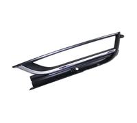 Cubierta De Lámpara Antiniebla Compatible Con VW Para Passat B7 2011 2012 2013 2014 2015 Cubierta La Tapa Faro Antiniebla Parachoques Delantero Rejilla Cromada Negra 56D853666(Left)