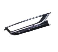Cubierta De Lámpara Antiniebla Compatible Con VW Para Passat B7 2011 2012 2013 2014 2015 Cubierta La Tapa Faro Antiniebla Parachoques Delantero Rejilla Cromada Negra 56D853666(Right)
