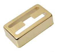 Cubierta de latón tipo H para pastillas Humbucker con integridad estructural consistente (dorado)