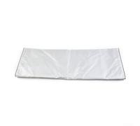 Cubierta de lavadora Oxford recubierta de plata, impermeable y a prueba de polvo, perfecta para proteger las lavadoras de carga frontal (XL)