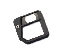 Cubierta de lente ABS fácil de usar, se ajusta perfectamente al protector de lente de cámara mientras protege contra el desgaste diario y el desgaste de la cámara
