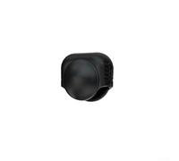 Cubierta de lente de silicona suave para Insta360 X4 Air - Tapa a prueba de golpes a prueba de polvo - Negro Azul Blanco - Protección de 5 x 5 x 5 cm (negro)
