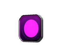 Cubierta de lente de vidrio óptico para cámaras deportivas, impermeable, filtro antivaho, marco de aluminio, uso de viaje, protector de doble revestimiento