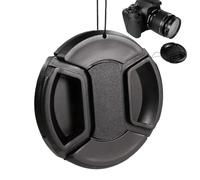 Cubierta de lente frontal - Tapa protectora antideslizante para objetivo de cámara, abrazadera central, accesorios de repuesto | Protección acoplable para grabación de imágenes, vlogging, fotografía
