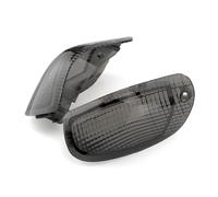 Cubierta De Lente para Luz Direccional Delantera para Kawasaki para ZZR1100 D para ZX11 para Ninja para ZZR1200 ZZR 1100 1200 Carcasa De Lámpara Indicadores De Giro(Fumar)