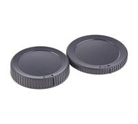 Cubierta de lente trasera de montaje Z + cubierta del cuerpo frontal de la cámara para Z Z7 Z6 reemplazo de adaptador de montaje BF-N1 accesorios cubierta de capucha de cámara lente trasera cuerpo