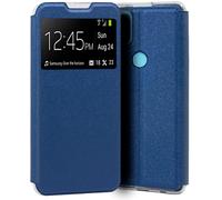 Cubierta de libro para Realme C21 Plain (Azul) - COOL