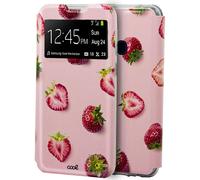 Cubierta de libro para Samsung M315 Galaxy M31 Diseño de fresa - COOL