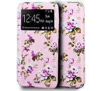 Cubierta de libro para Samsung N980 Galaxy Note 20 Dibujos de flores - COOL
