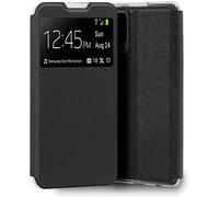 Cubierta de libro para Vivo V21 5G (Negro) - COOL