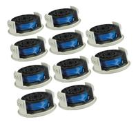 Cubierta de línea de carrete de repuesto for Ryobi RAC124 18V y for Razor OLT/RLT 1830 1831, línea de carrete de bobina de hilo(10PCS)