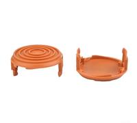 Cubierta de línea de recortadora, diseño a presión sin herramientas para WORX GT/WG 112E 118E 119E 184E 168E, tapa de carrete ABS de alta resistencia pieza de repuesto WA0037