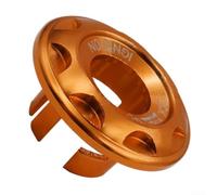 Cubierta de llave de encendido de aluminio para moto eléctrica Ron S/X - Decoración de protección de bloqueo de interruptor rojo, negro, dorado, plateado (naranja)