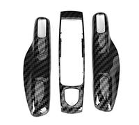 Cubierta de Llave remota, reemplazo Duradero 3 unids / Set Cubierta de Ajuste de Coche de Estilo de Fibra de Carbono para Cayman / /