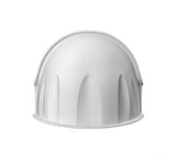 Cubierta de lluvia al aire libre para cámaras, escudo de protección resistente a la intemperie, protector solar para exteriores, cubierta protectora de ABS para exteriores, cúpula/bala (1250 A, blanco