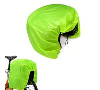 Cubierta de Lluvia de Bolsa de Bicicleta, Fundas de Trasero de Bicicleta Bolsa Plegable, Funda de Protección Contra el Polvo para Cesta Bici, Portaequipajes, Mochila de Porta-Bagos, 126 x 66 cm, 1 ud.