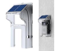 Cubierta de lluvia - de carga USB-C con panel solar | Parasol protector de policarbonato impermeable | Cubierta de - Apartamento hogar, hotel lugar de trabajo
