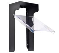 DELURA Cubierta de Lluvia de PláStico Transparente para Timbre, Protector Impermeable, Timbres con VíDeo B