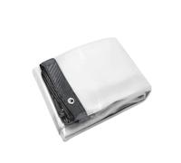 Cubierta De Lluvia Gruesa Lona Transparente con Ojales Cubierta Transparente Impermeable para Coverup Plantas De Jardines Invernaderos Muebles Gallinero(2 x 2m)