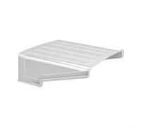 Cubierta de lluvia para cámara exterior en ABS blanco para sistema de seguridad del hogar, carcasa de parasol resistente a la intemperie (50 cm de diámetro)