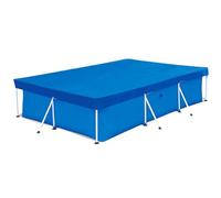 Cubierta de Lluvia para Piscina de PE Azul, y Antideslizante | Piscinas Estructura E Hinchables, Uso como Cubierta o Tapiz de Suelo, Plegable para Guardar