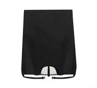 Cubierta de lluvia para sillín trasero de bicicleta para asiento de niño, material impermeable 420D y resistente al polvo, ligero con cierres de cinta y cordón ajustable para un ajuste seguro (sin