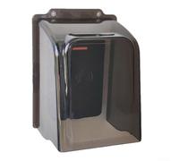 Cubierta de lluvia para timbre al aire libre Teclado para sistema de acceso Escáner de huellas dactilares Reloj de tiempo Video Intercomunicador PC Material Protección contra el clima