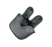 Cubierta de lona negra para putter Mezz1 con cierre magnético y cierre magnético para putters Mezz1, 12 x 10 cm