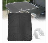 Cubierta de lona para lancha en T - Cubierta de lona para consola central Bimini para barcos T-Top, tela impermeable 600D de grado marino resistente a los rayos UV (66 pulgadas de largo x 55 pulgadas